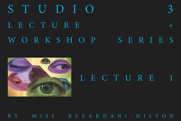 Artist in residence lecture